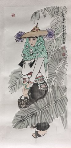 ��ʻ�绪��ī��ӳ���ġ�������һ������ʦ���������ݰ�Ů��ϵ��ͼ���ģ�����